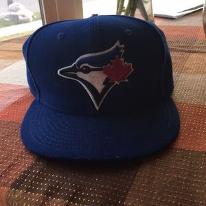 New Era 59fifty Official on field Blue Jays Hat